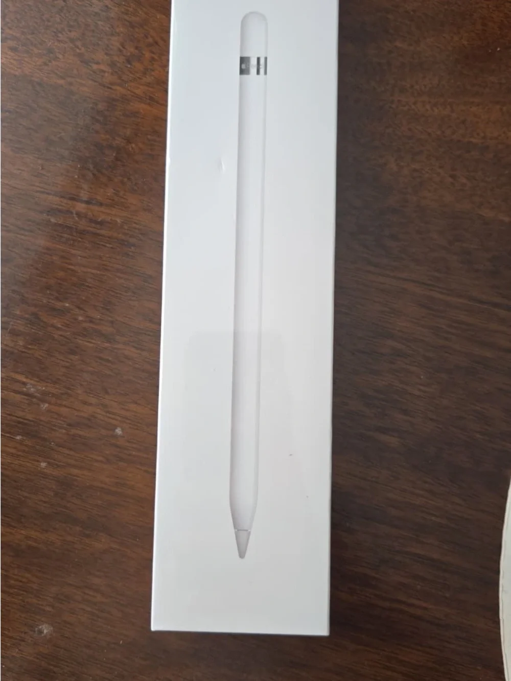 Apple White Stylus in Retail Box with Silver Accent